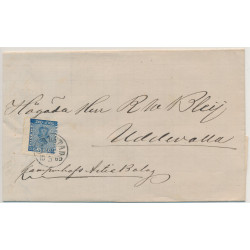 Sverige 9v13 "Fotsteget" CARLSTAD 22.5.1865