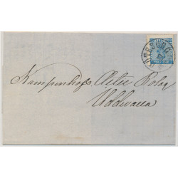 Sverige 9v13 "Fotsteget" GÖTEBORG 12.8.1865