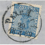 Sverige 9c3 PKXP N:r 1 29.4.1869