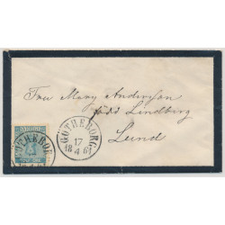 Sverige 9g GÖTHEBORG 17.4.1861
