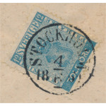 Sverige 9g STOCKHOLM 4.6.1861