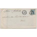 Sverige 9d1 STOCKHOLM 10.4.1860 eftersänt