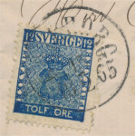 Sverige 9b2 WARBERG 15.2.1865