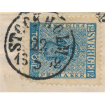 Sverige 9m STOCKHOLM 22.5.1872