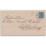 Sverige 9c3 PKXP N:r5 17.4.1871