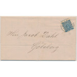 Sverige 9c3 UDDEVALLA 12.11.1868
