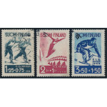 Finland 212-214 stämplade