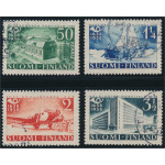 Finland 217-220 stämplade