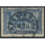 Norge 125 stämplad