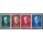 Norge 255-258 stämplade