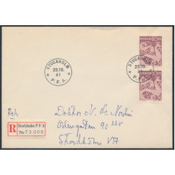 Sverige FDC 23.10.1961