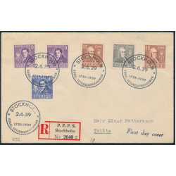 Sverige FDC 2.6.1939
