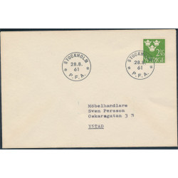 Sverige FDC 28.8.1961