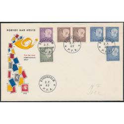 Sverige FDC 2.7.1962