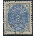 Danmark 20 stämplad
