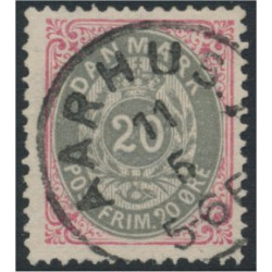 Danmark 34 stämplad