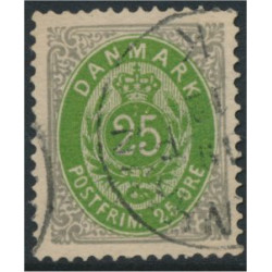 Danmark 35 stämplad