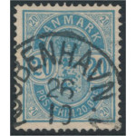Danmark 55vm stämplad