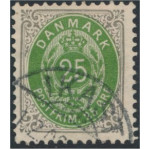 Danmark 43aa stämplad