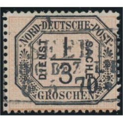 Norddeutscher Postbezirk D2 stämplad