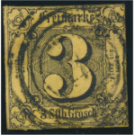 Thurn und Taxis 6a stämplad