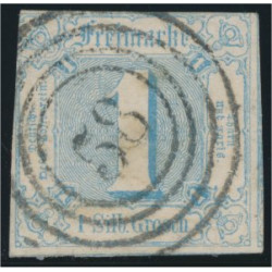 Thurn und Taxis 15 stämplad