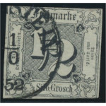 Thurn und Taxis 3a stämplad
