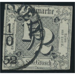 Thurn und Taxis 3a stämplad