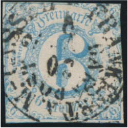 Thurn und Taxis 33 stämplad