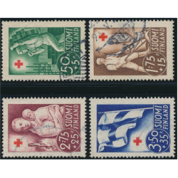 Finland 237-240 stämplade