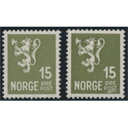 Norge 225 a+b **