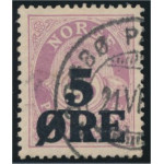 Norge 122b stämplad