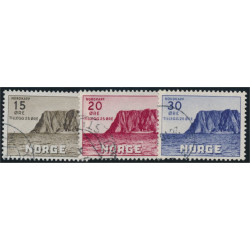 Norge 186-188 stämplade