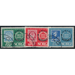 Norge 426-428 stämplade