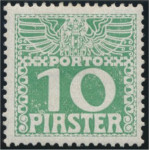 Österrike - post i Levante P12xa *