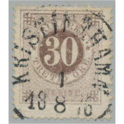 Sverige 25i KRISTINEHAMN 1.8.1876