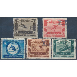 Rumänien 1247-1251 stämplade
