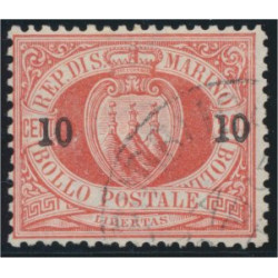 San Marino 11 stämplad