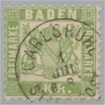 Baden 23 stämplad