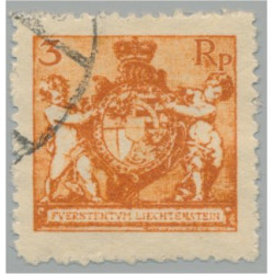 Liechtenstein 47B stämplad