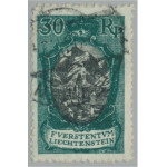 Liechtenstein 55 I stämplad