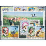 Övre Volta 575-579 + block 35 **