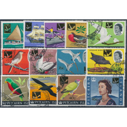 Pitcairn Islands 72-84 stämplade