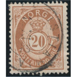 Norge 43 stämplad