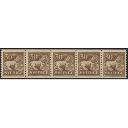 Sverige 148Aa ** 5-strip
