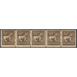 Sverige 148Acx ** 5-strip
