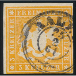 Württemberg 12c stämplad