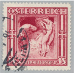 Österrike 631 stämplad