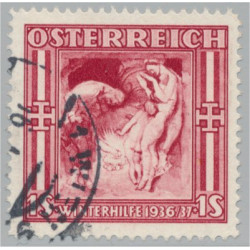 Österrike 631 stämplad