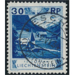 Liechtenstein 99B stämplad
